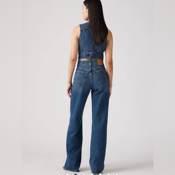 LEVIS Ribcage Wide Leg Jeans - Picture 5 of 11